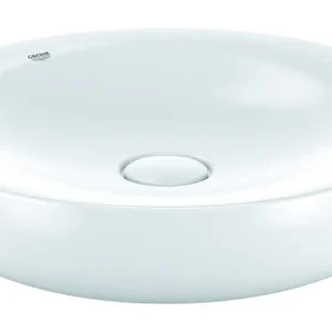 Sonderangebot Grohe Essence Keramik Aufsatzschale ohne Hahnloch ohne Überlauf 450 x 450 mm - Alpinweiß mit PureGuard