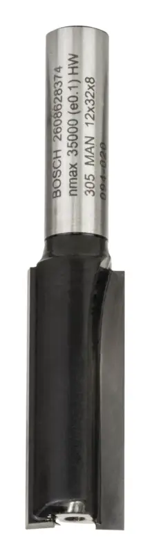 Must-Have Bosch Pro Nutfräser zweischneidig - 12 x 32 x 62 x 8 mm