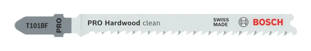 Bosch Pro Hardwood clean T101BF Stichsägeblatt, 100 mm - 25er-Pack Finale Aktion