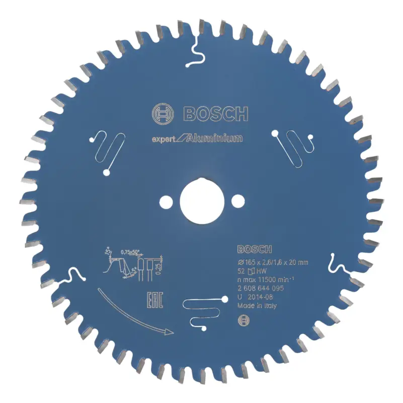 Bosch Expert Kreissägeblatt for Aluminium, 165 x 20 x 2,6 mm, 52 Zähne Top-Seller