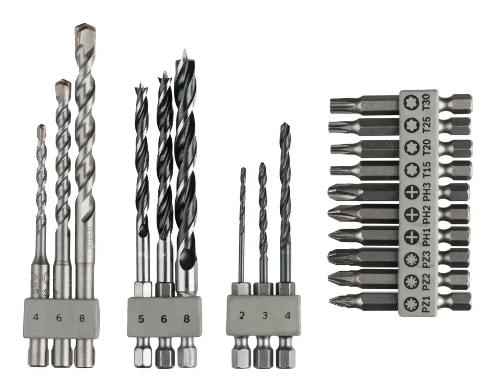 Bosch Zubehör Uneo Mixed Bohr und Bit-Set, 19-teilig Sonderaktion
