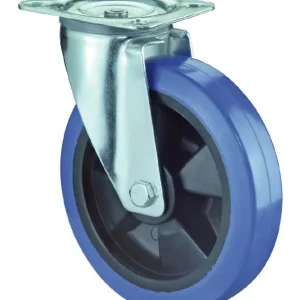 BS Rollen Lenkrolle, blau Kunststofffelge L400.B61.160 Knallerangebot