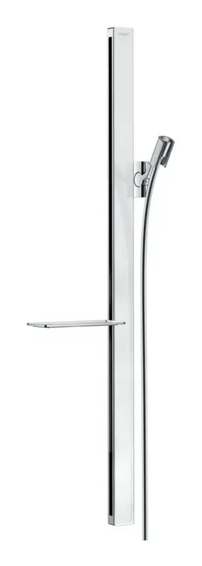 Top-Angebot Hansgrohe Unica Brausestange E 900 mm - Weiß / Chrom