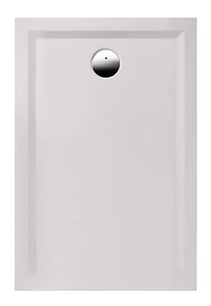 Preis Gesenkt Hoesch Muna S Rechteckduschwanne mit Antirutsch 1200 x 700 mm - Weiß