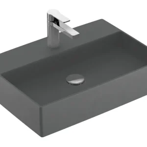 Top-Preis Villeroy & Boch Memento 2.0 Aufsatzwaschbecken 600 x 420 x 140 mm - Graphite mit CeramicPlus