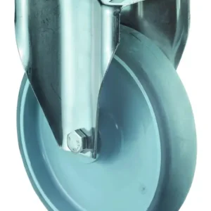 Ausverkauf BS Rollen Bockrolle 150 mm H110.B43 Platte, Thermoplastische Lauffläche, ER, GL, H110.B43.150