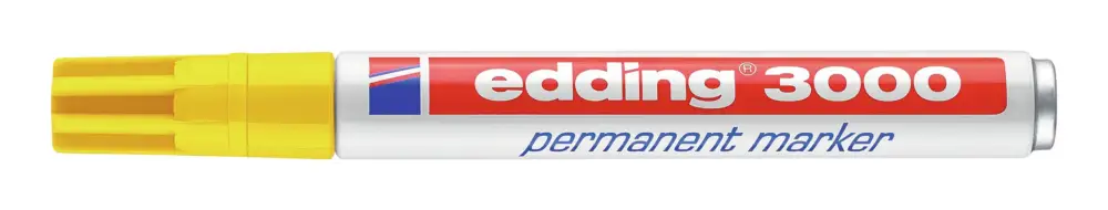 Knallerangebot Edding Permanentmarker Nr. 3000 gelb