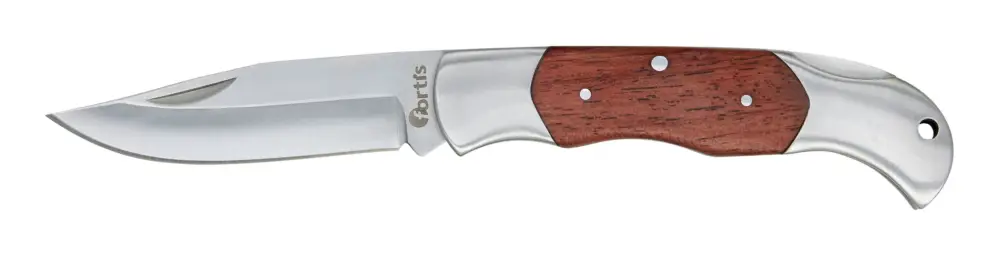 Fortis Arbeitsmesser Holz im Lederetui 175 mm Preis Gesenkt