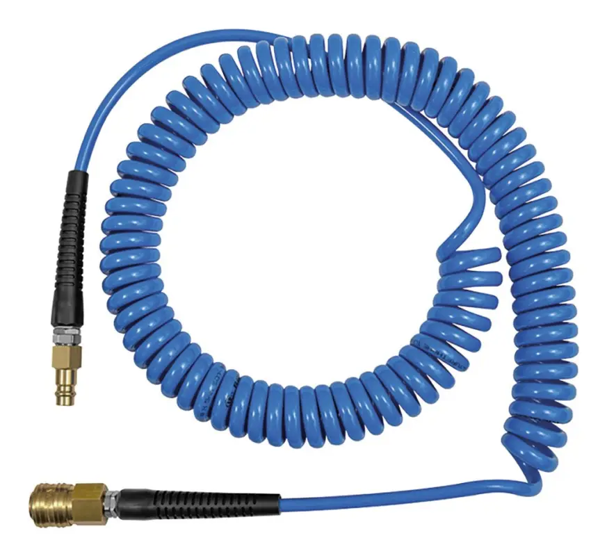 Riegler Spiralschlauch mit Kupplung + Stecknippel PU 12 x 8-7,5m Jetzt Kaufen