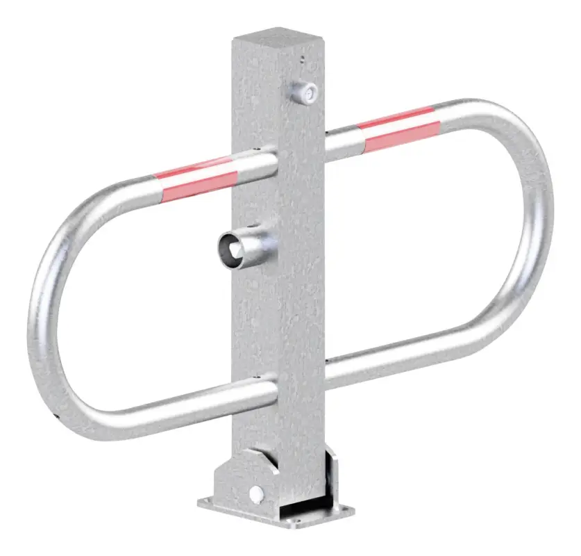 Schake Parkplatzsperre Typ4709FU 70 x 70 mm, feuerverzinkt Knallerangebot