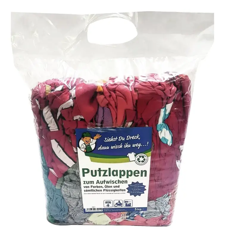 Saisonangebot Viscose Profi Putzlappen Sonderverpackung 2,5 kg, bunt