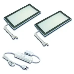 Must-Have Hera LED-Möbelanbauleuchte 6W 3000K 390 lm edelstahl gebürstet Konverter IP20 Kunststoff opal