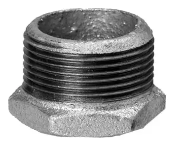 Hermann Schmidt Reduktionsstück 241 DN 40 x 20, 1 1/2"x3/4", AG/IG, verzinkt Meistverkauft