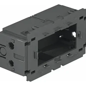 OBO Bettermann Geräteeinbaudose Geräteeinbaukanal 2f Front RM45 45 mm rast Highlight