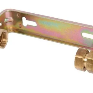 Saisonangebot Schlösser Wasserzähler-Bügel 2250 3/4" Qn 2,5, Stahl, verzinkt, waagerecht, Verschraubung