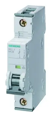 Siemens Leitungsschutzschalter UC B 6A 1p 400V 10 kA 1TE 50 Hz IP20 Nur Heute