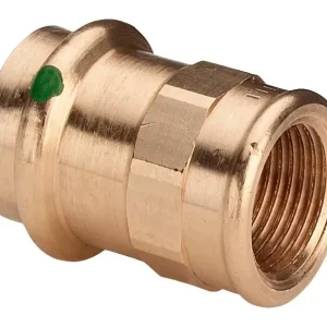 Viega Übergangsstück Sanpress 2212 22 mm xRp 1/2, Rotguss oder Siliziumbronze, SC, Mehrkant Mega-Angebot