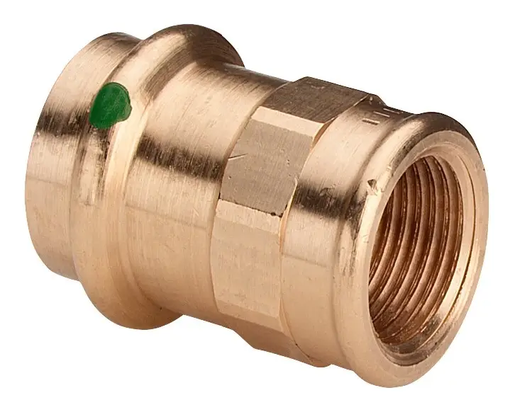 Viega Übergangsstück Sanpress 2212 22 mm xRp 1/2, Rotguss oder Siliziumbronze, SC, Mehrkant Mega-Angebot
