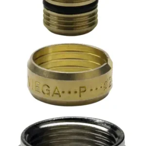 Viega Verschraubung Raxofix 5381.5 16xG 3/4, Messing vernickelt Neu Im Sortiment