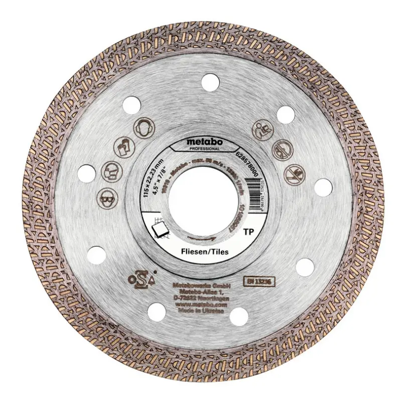 Metabo Diamant-Trennscheibe 115 x 22,23 mm Fliesen professional Direkt Vom Hersteller
