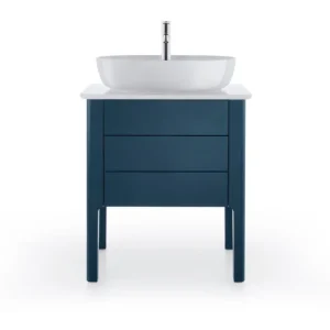 Sonderangebot Duravit Luv Quarzsteinkonsole mit einem Ausschnitt 688 x 475 mm - Weiß poliert