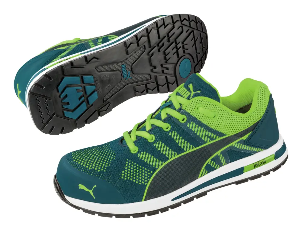 Puma Safety Halbschuh Elevate Knit Green Low 643170, S1P, SRC, HRO, Größe 41 (Verpackungseinheit 1 Paar) Begrenztes Angebot