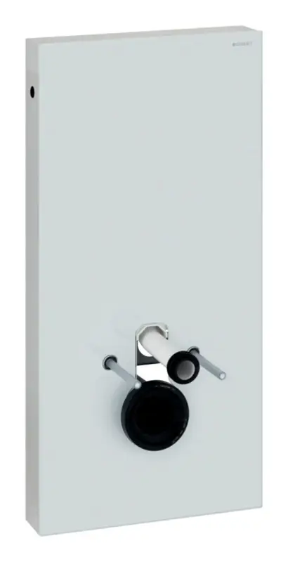 Schneller Versand Geberit Monolith Sanitärmodul für Wand-WC Höhe 101 cm - Glas Weiß