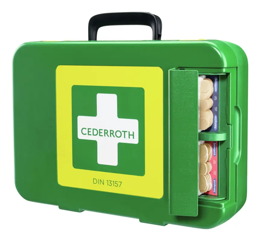 Cederroth Erste-Hilfe-Koffer DIN 13157 Zertifiziert