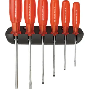 Jetzt Bestellen PB Swiss Tools Schraubendreher-Satz 6-teilig Schlitz im Wandhalter Multicraft