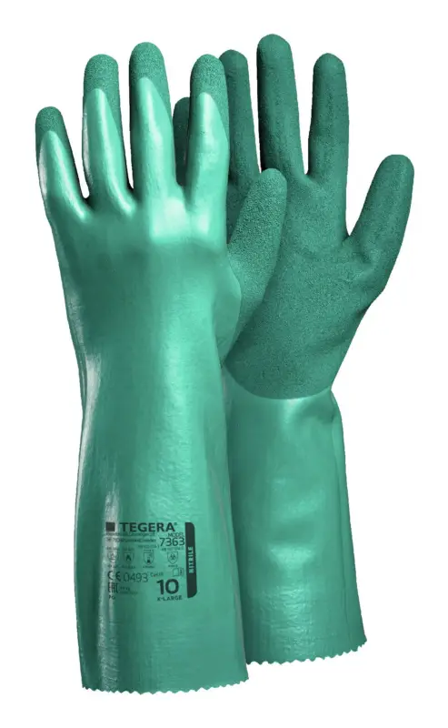 Günstig Tegera Chemikalienhandschuh 7363 Größe 10 (Verpackungseinheit 12 Paar)