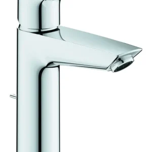 Bestseller Grohe Eurosmart Einhand-Waschtischbatterie Ausladung 121 mm mit Zugstangen-Ablaufgarnitur M-Size - Chrom