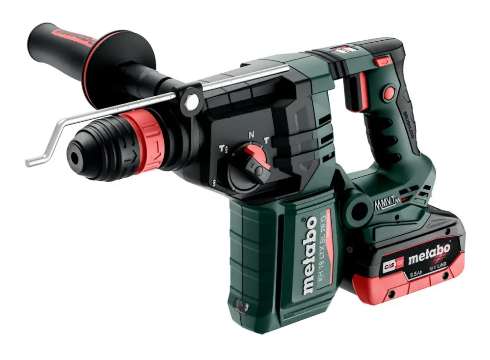 Metabo KH 18 LTX BL 28 Q Akku-Hammer 2 x 5,5 Ah LiHD in metaBox 165 L Sale