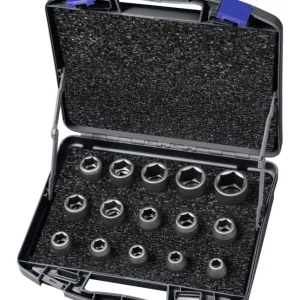 Highlight ASW Wekador Kraft-Steckschlüssel-Satz 1/2" 15-teilig