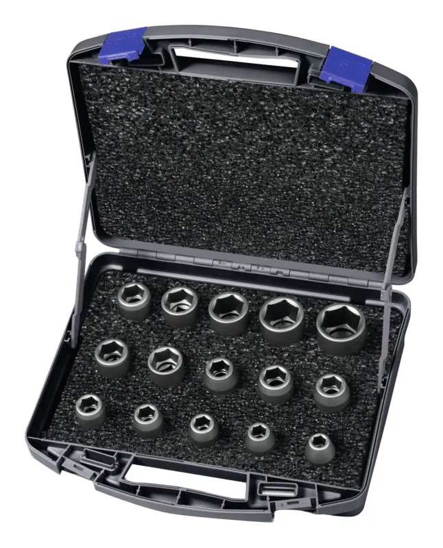 Highlight ASW Wekador Kraft-Steckschlüssel-Satz 1/2" 15-teilig