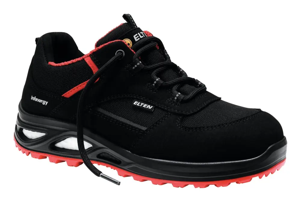 Elten Damen-Sicherheitshalbschuh HANNAH XXTL, black-red LOW, ESD, S3, Größe 40 Markenware