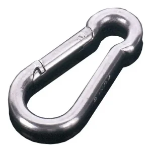 Pösamo Feuerwehr-Karabinerhaken galvanisch verzinkt 100 x 10 mm (Verpackungseinheit 25 Stück) Direkt Vom Hersteller