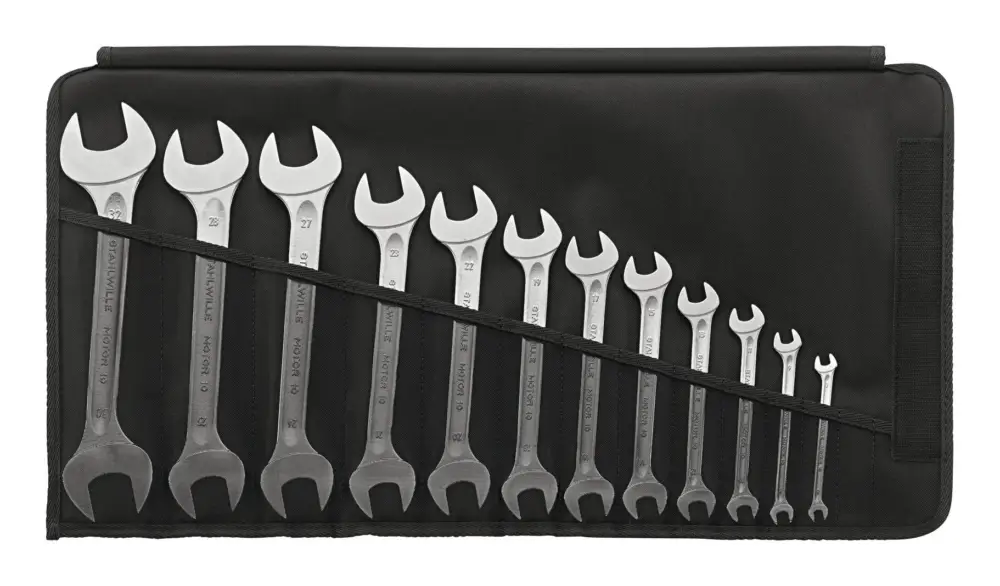 Meistverkauft Stahlwille Doppelmaulschlüssel-Satz DIN 3110 6-32 mm 12-teilig in Rolltasche