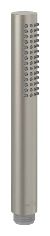 Top-Seller Villeroy & Boch Verve Showers Handbrause, Rund - Brushed Nickel Matt