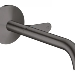 Axor One Waschtischmischer Select Unterputz Ausladung 220 mm - Brushed Black Chrome Schneller Versand