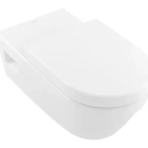 Direktkauf Villeroy & Boch ViCare WC-Sitz 375 x 465 x 60 mm - Weiß Alpin
