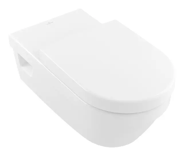 Direktkauf Villeroy & Boch ViCare WC-Sitz 375 x 465 x 60 mm - Weiß Alpin