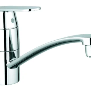 Versand Am Gleichen Tag Grohe Eurosmart Cosmopolitan Einhand-Spültischbatterie Niederdruck mit flachem Auslauf - Chrom