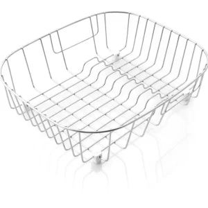 Billig Pyramis Geschirrkorb für Monoblock Becken 340 mm x 400 mm Edelstahl 325 x 385 mm