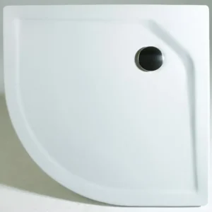 Schulte Viertelkreisduschwanne extra-flach 800 x 800 mm (Radius 550 mm) - Alpinweiß Beliebt