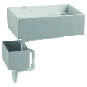 Geberit Publica Unterteil Gipsfangbecken 362512 250 x 350 mm - Weiß Alpin Kracherpreis