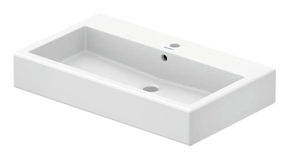 Saisonangebot Duravit Vero Waschtisch geschliffen mit Hahnloch mit Überlauf 800 x 470 mm - Weiß