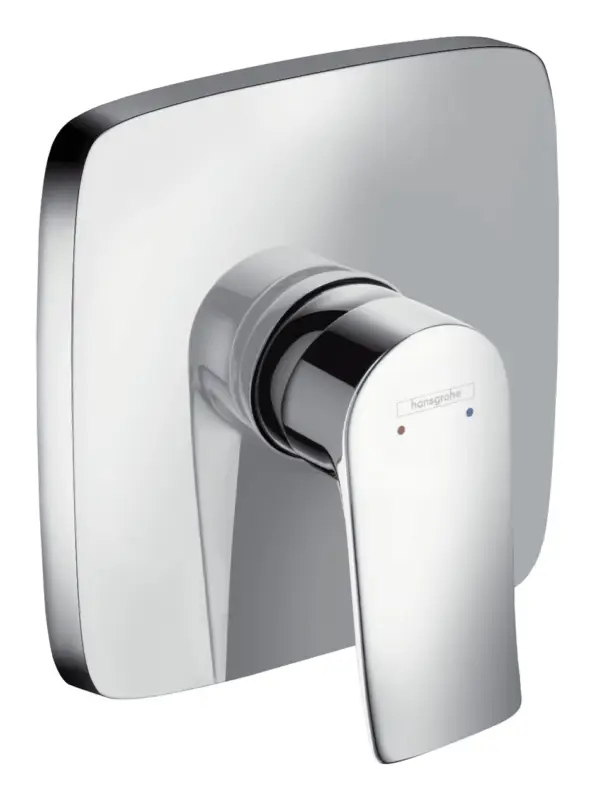 Markenware Hansgrohe Metris Einhebel-Brausemischer Unterputz eckig - Chrom