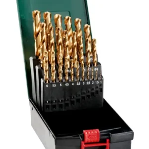 Bestseller Metabo HSS-TiN-Bohrerkassette 25-teilig