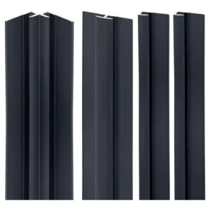Neu Im Sortiment Schulte Decodesign Profilset 2100 mm - anthrazit