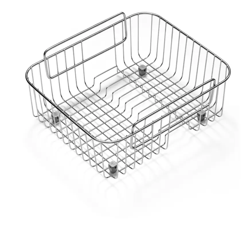 Pyramis Geschirrkorb für Serie Athena und Alea Edelstahl 370 x 315 mm Neue Kollektion